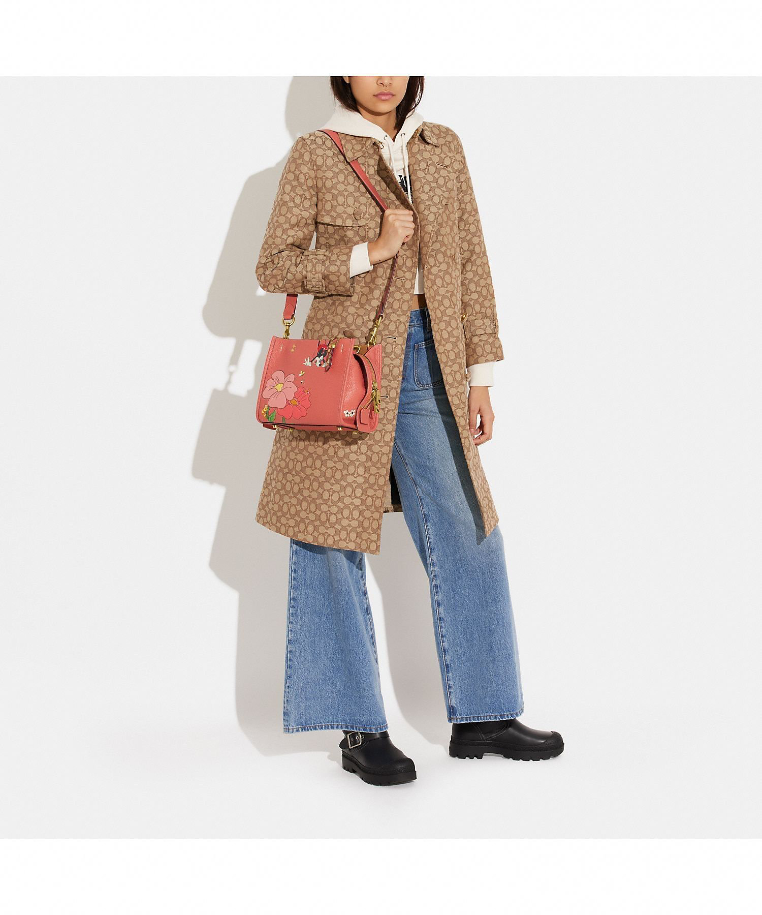 DISNEY X COACH】ローグ 25・リジェネラティブ レザー DISNEY X COACH】ローグ 25・リジェネラティブ レザー